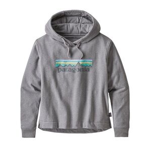 Patagonia Pastel P-6 Logo Uprisal Hoody Grey Women’s